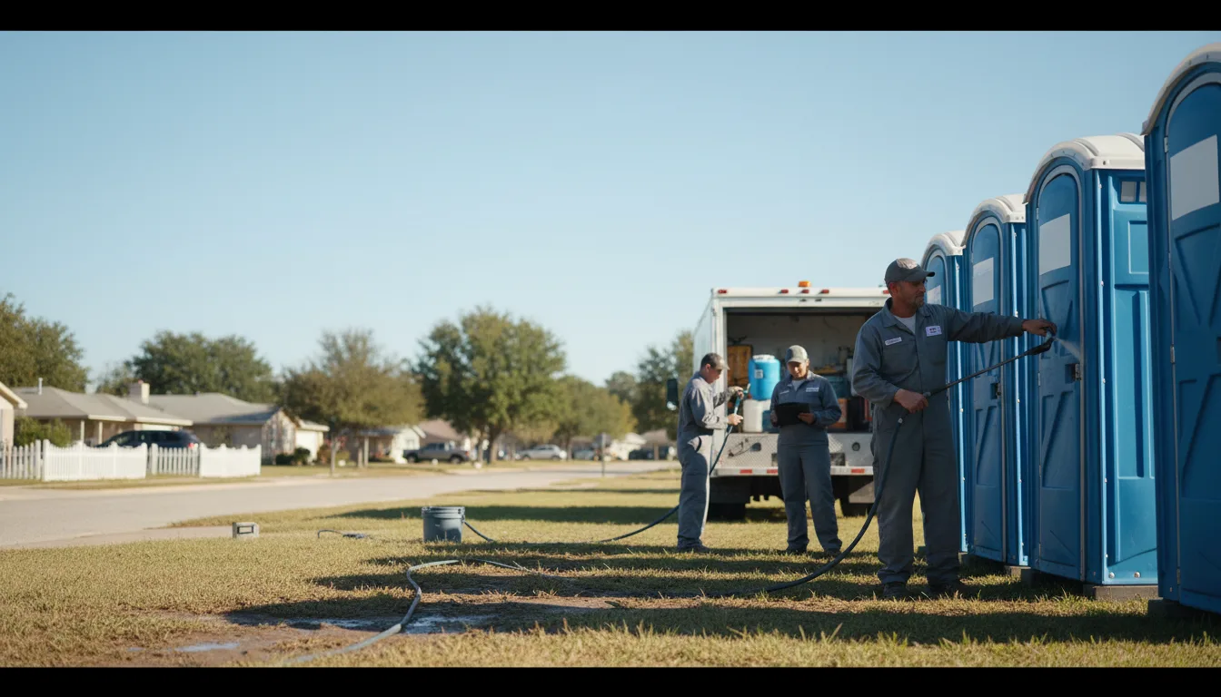 Long-Term Portable Toilet Rental in Vina, CA near me